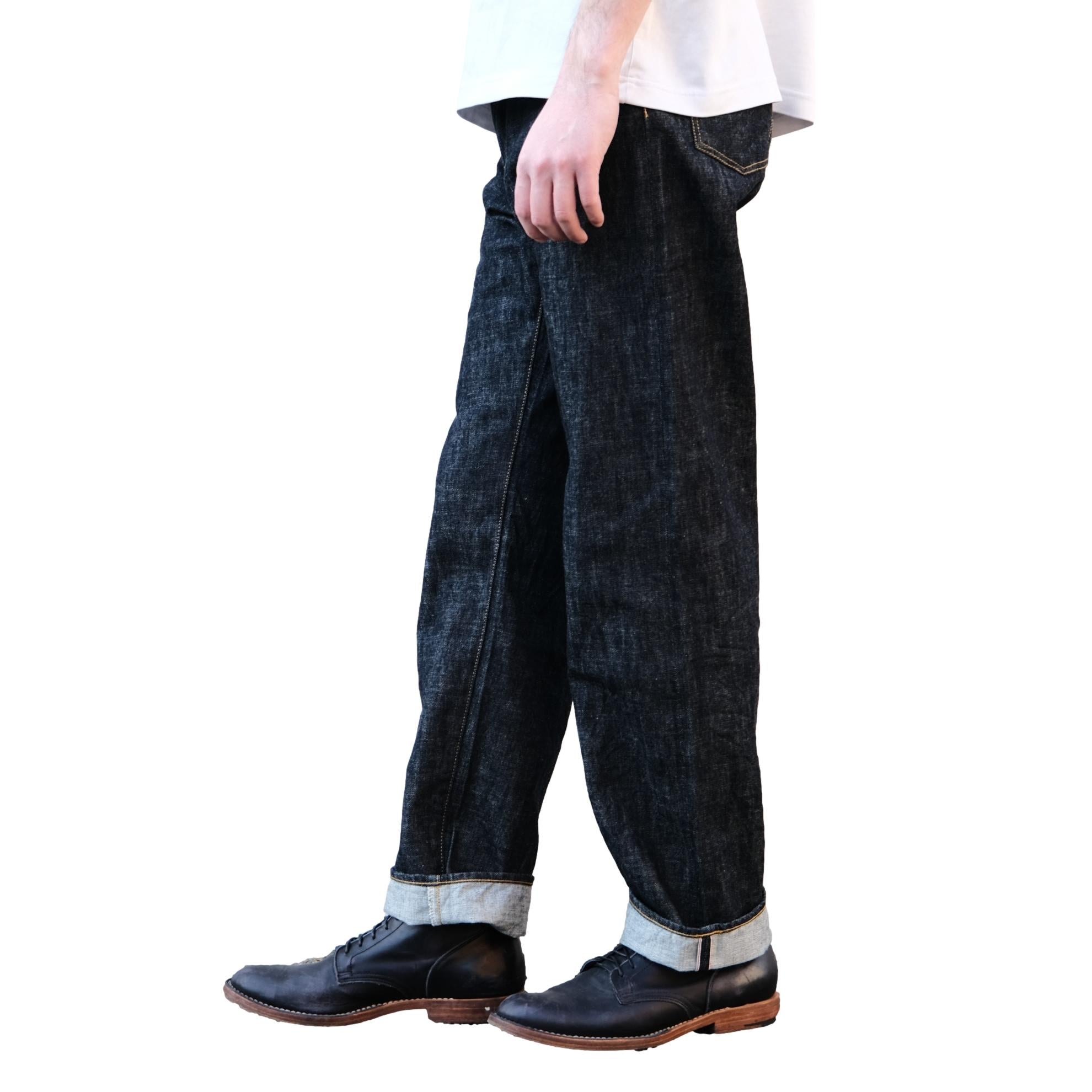 Omoto Denim 0813SZ "Featherweight" 10oz. Selvedge Jeans (Wide Straight) - Okayama Denim