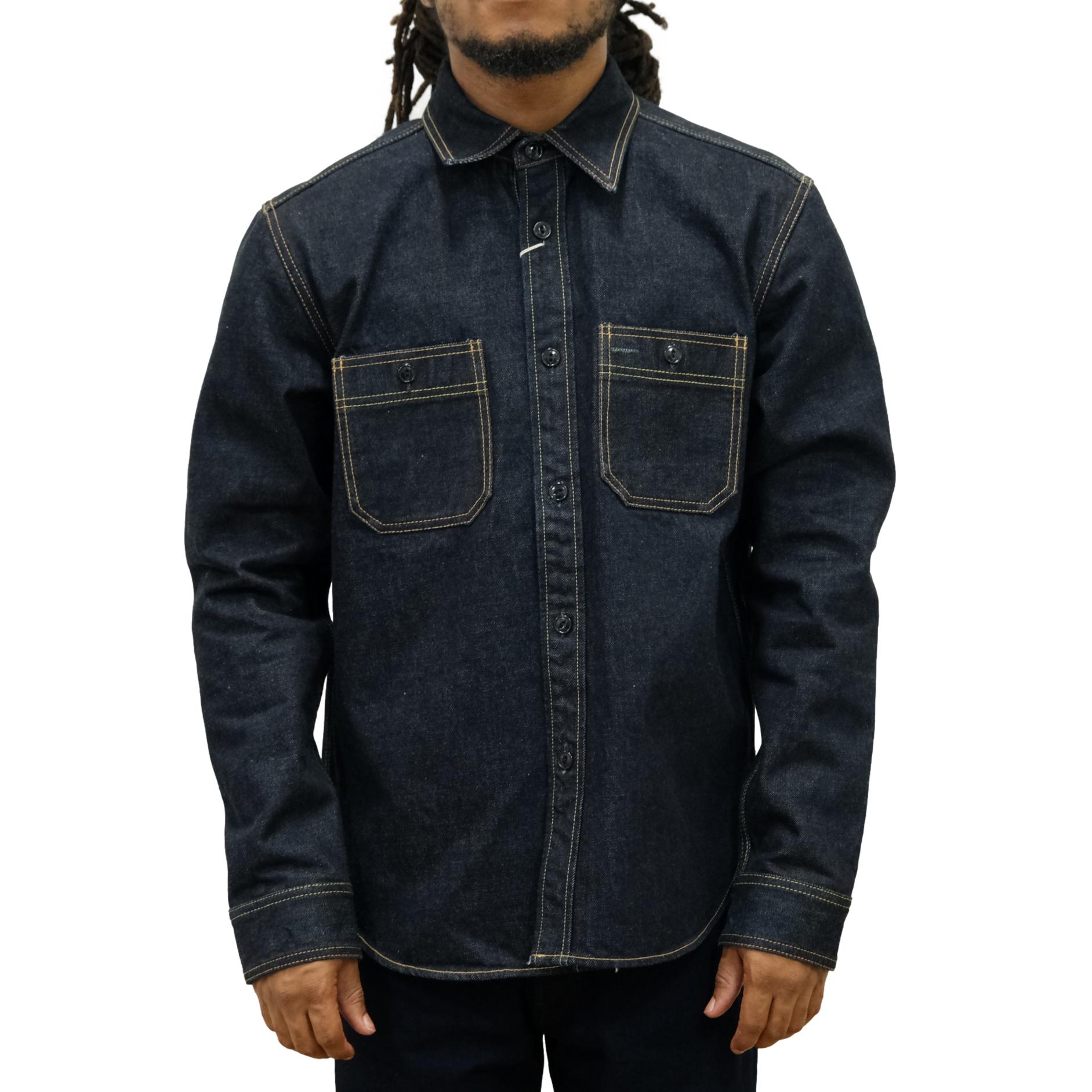 [Pre-Order] Studio D'Artisan 15oz. Selvedge Denim Work Shirt