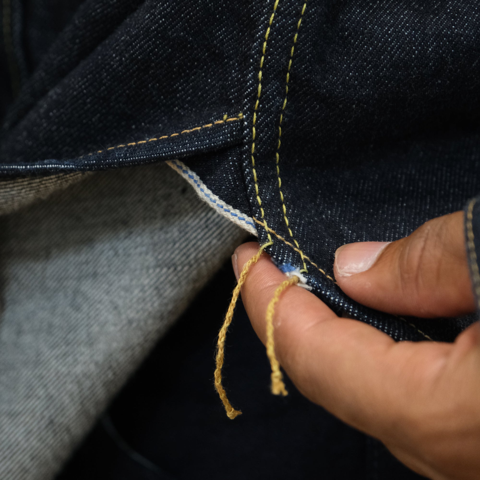 [Pre-Order] Studio D'Artisan 15oz. Selvedge Denim Work Shirt