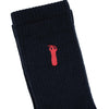 Samurai Jeans SJKS25-NEL Embroidered Crew Socks