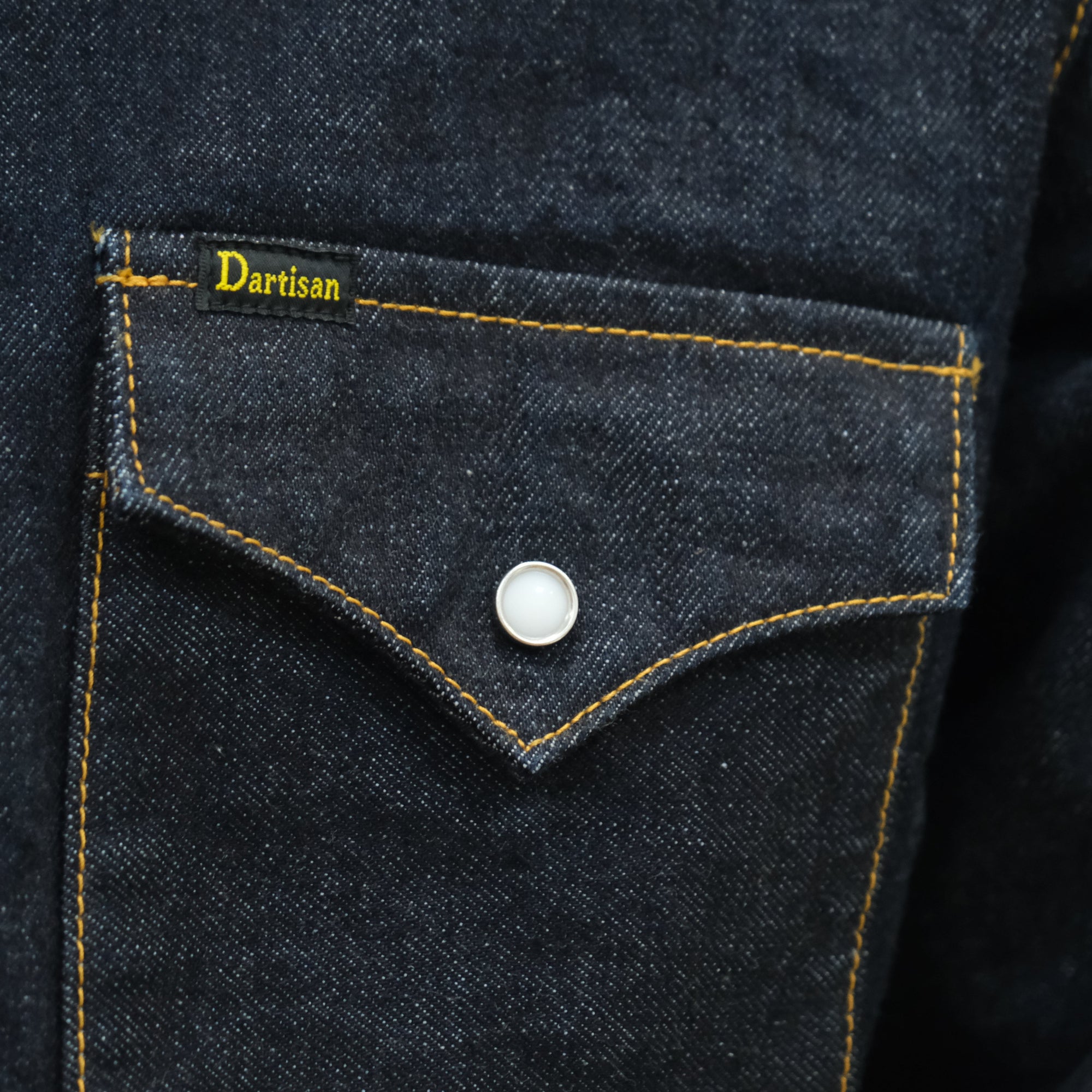 [Pre-Order] Studio D'Artisan 14oz. Selvedge Denim Western Shirt