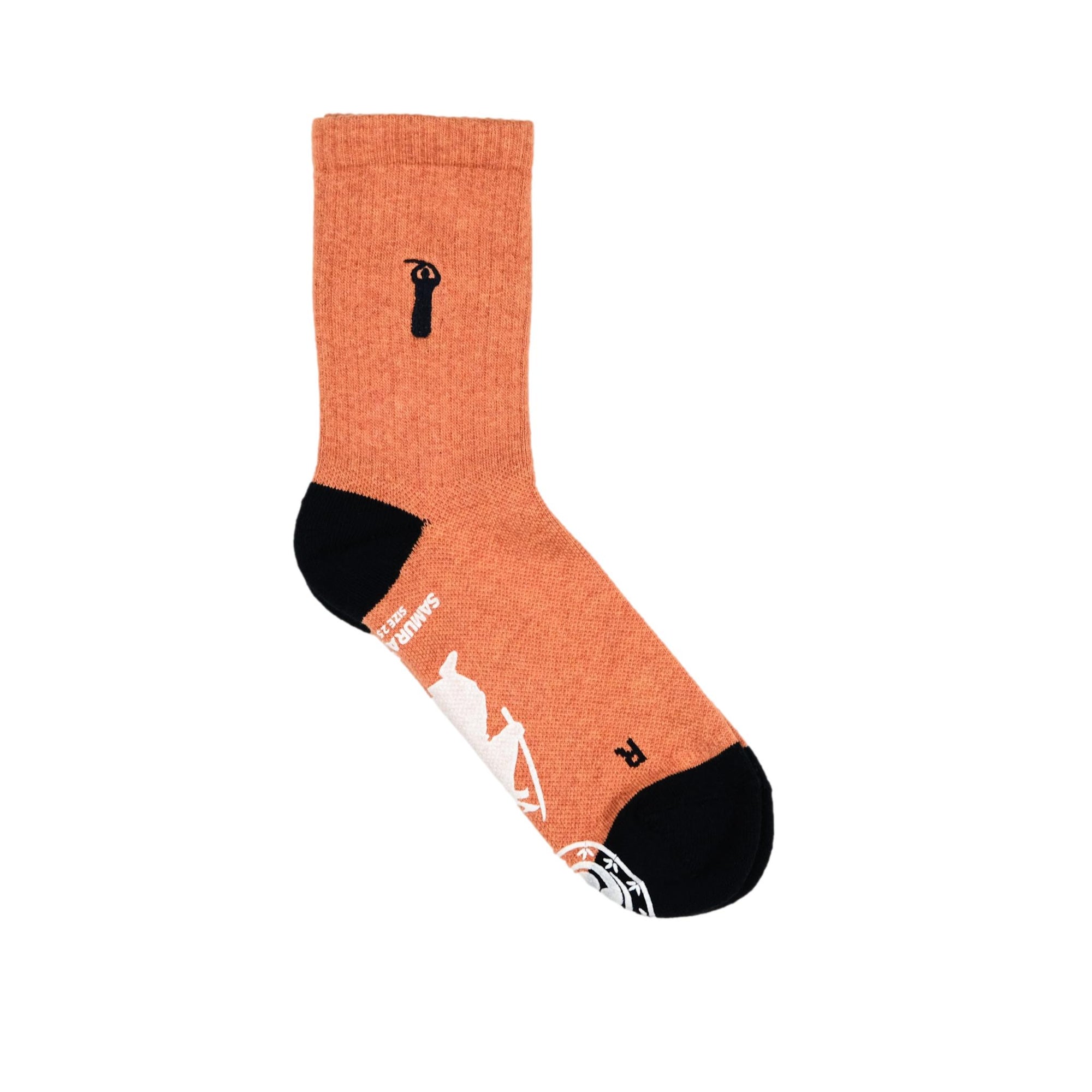 Samurai Jeans SJKS25-NEL Embroidered Crew Socks