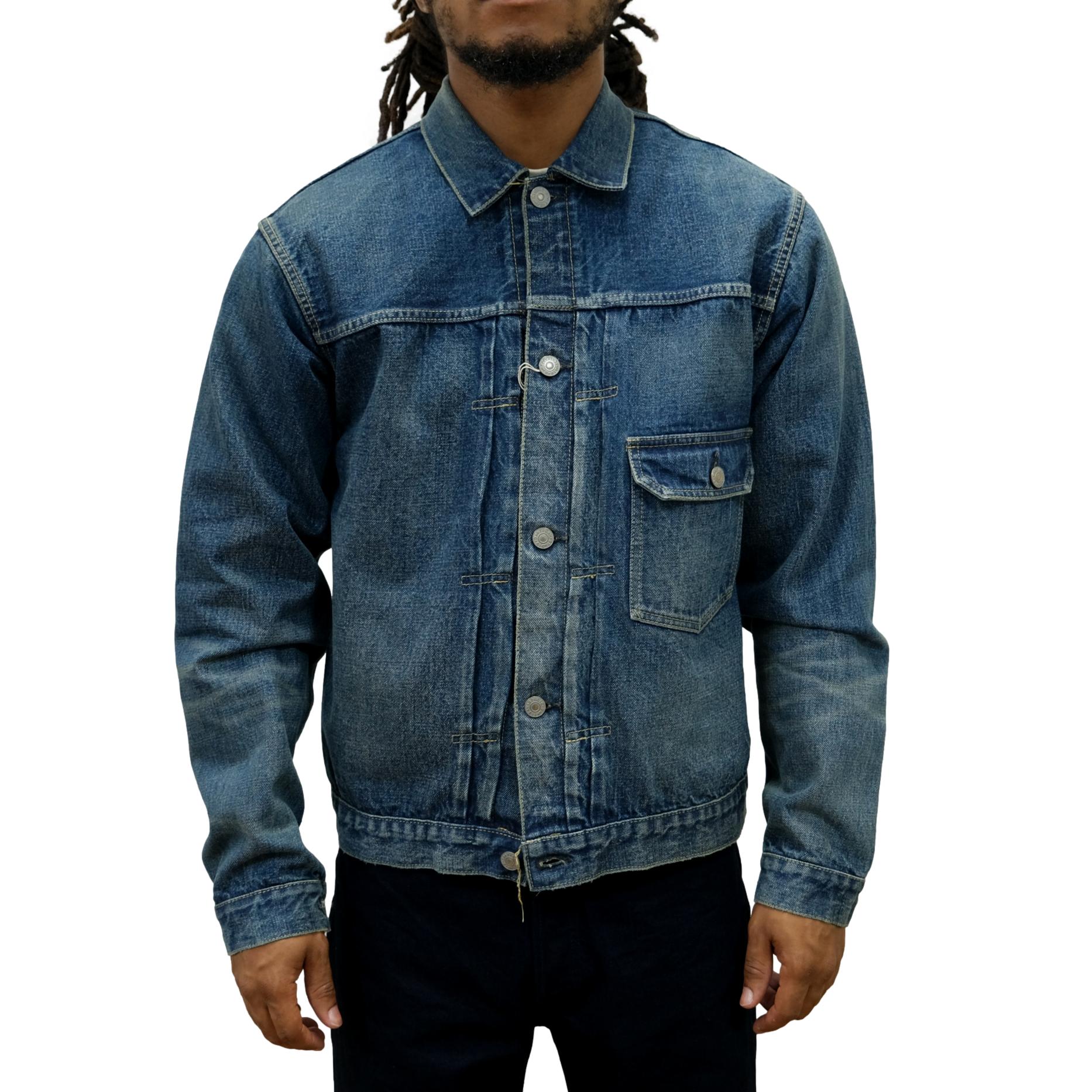 [Pre-Order] Studio D'Artisan Distressed "Hang Dry" Type 1 Selvedge Jacket