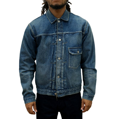[Pre-Order] Studio D'Artisan Distressed "Hang Dry" Type 1 Selvedge Jacket
