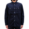Omoto Denim "Ichimatsu" Indigo Selvedge Work Shirt