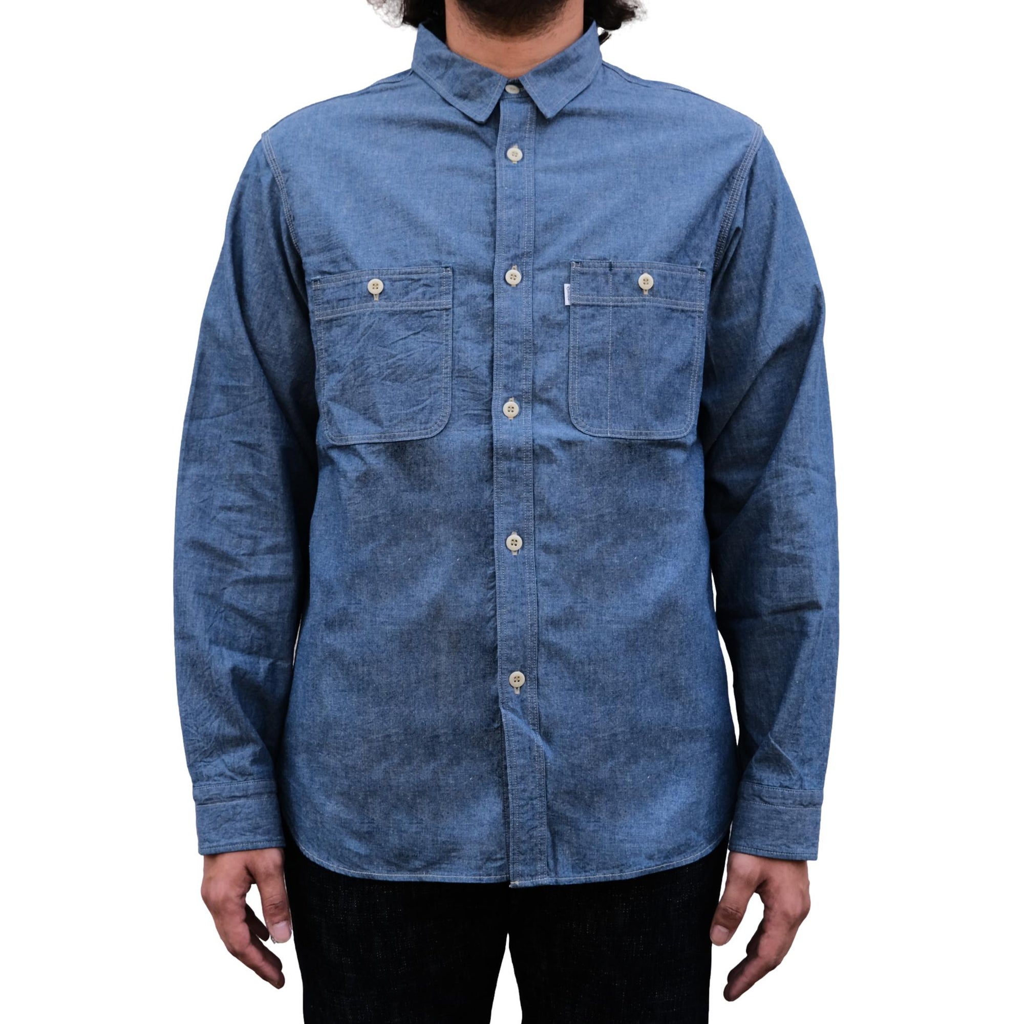 Omoto Denim 5oz. Selvedge Chambray Work Shirt