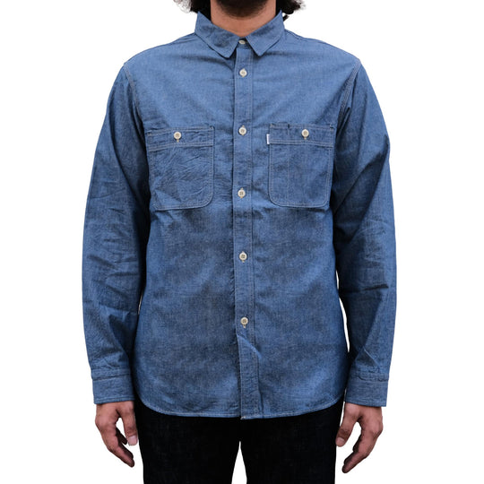 Omoto Denim 5oz. Selvedge Chambray Work Shirt