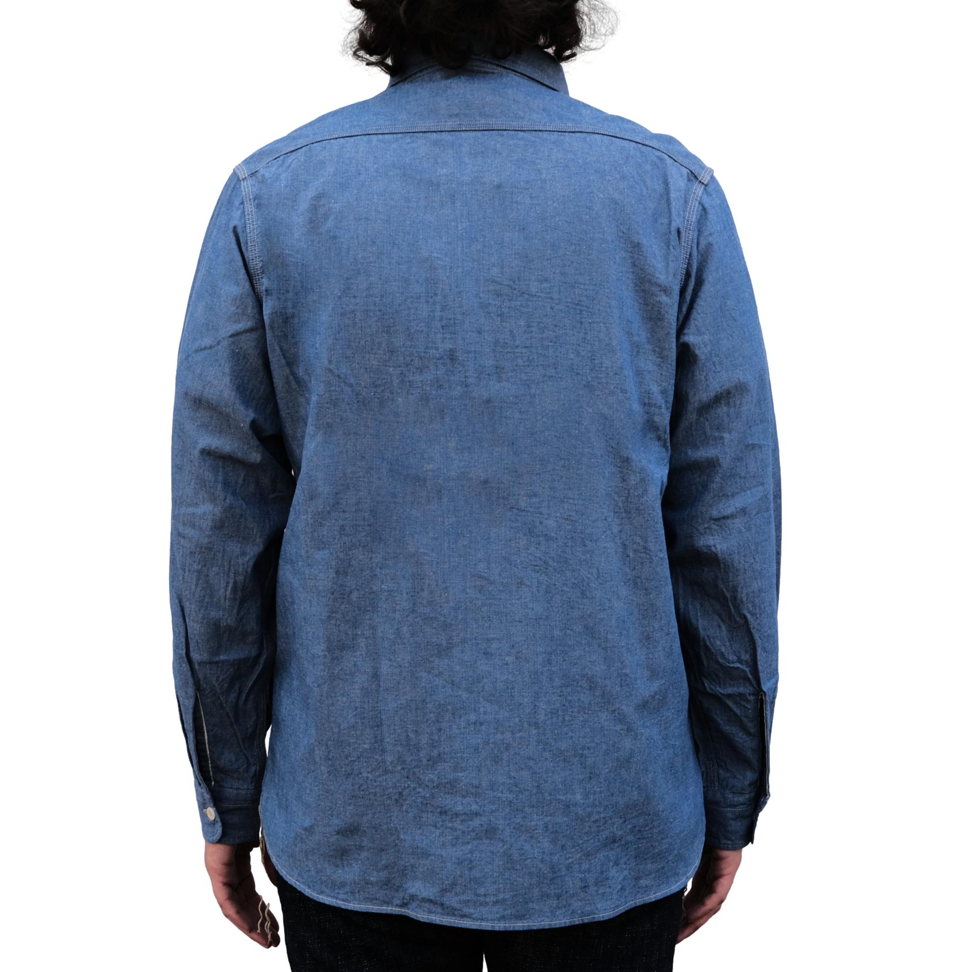 Omoto Denim 5oz. Selvedge Chambray Work Shirt
