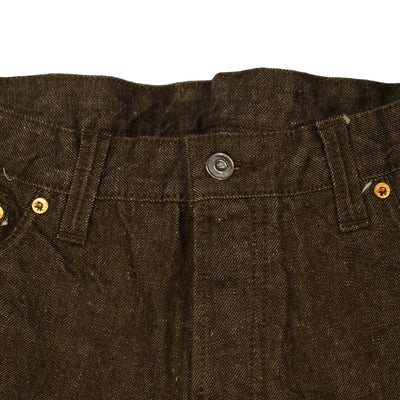 Samurai Jeans S310BRX "Kanoko" Brown Selvedge Denim Jeans (Wide Straight)