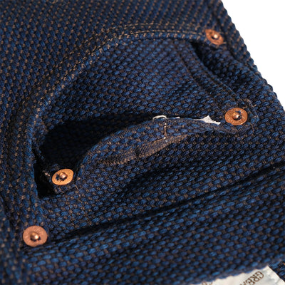 OD+SDA "Kasezome" Indigo x Dorozome Sashiko Selvedge Pants (Relax Tapered)