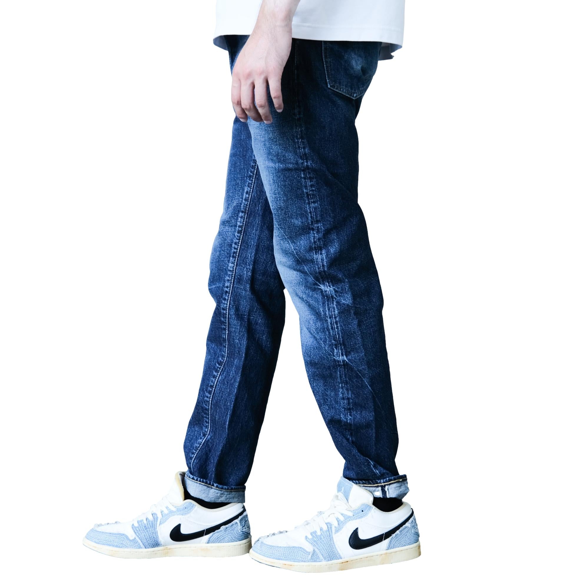 Omoto Denim "2 Year Wash" Distressed 13.5oz. Selvedge Jeans (Slim Straight)