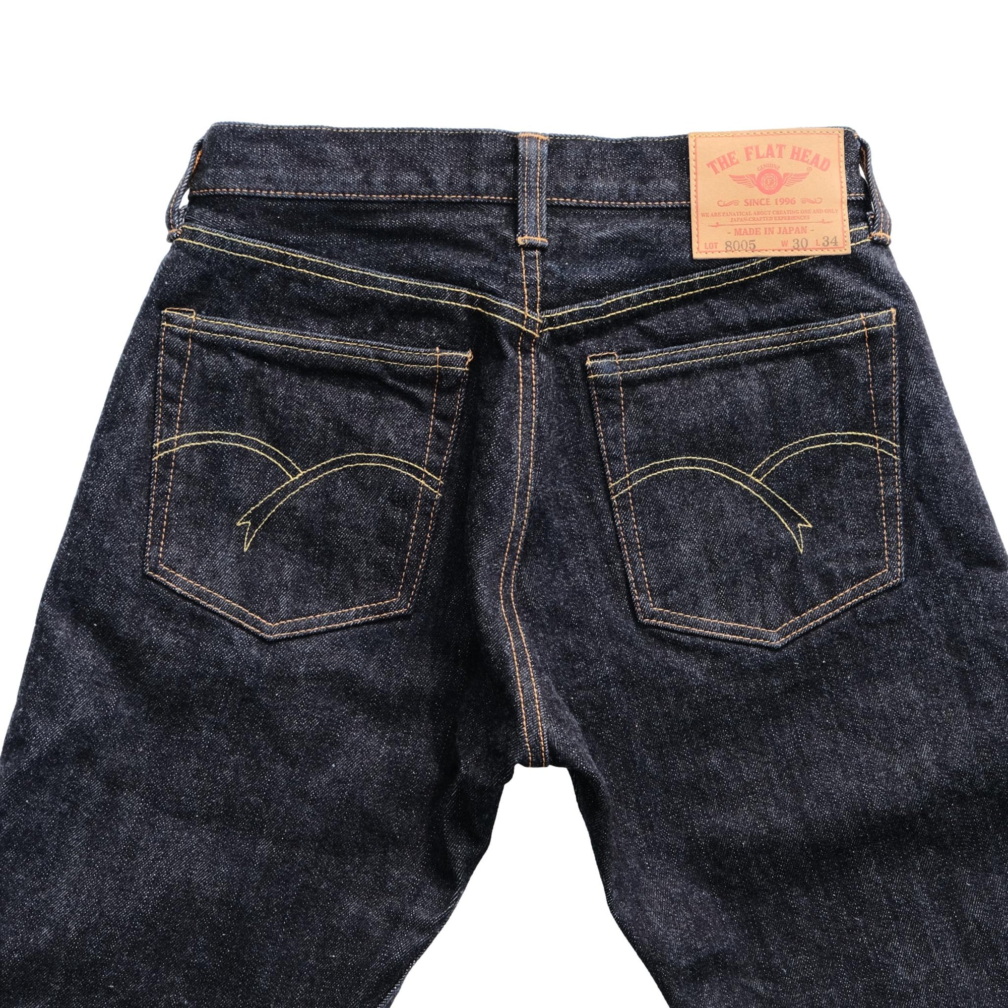 The Flat Head FN-8005 18oz. Selvedge Jeans (Regular Straight)