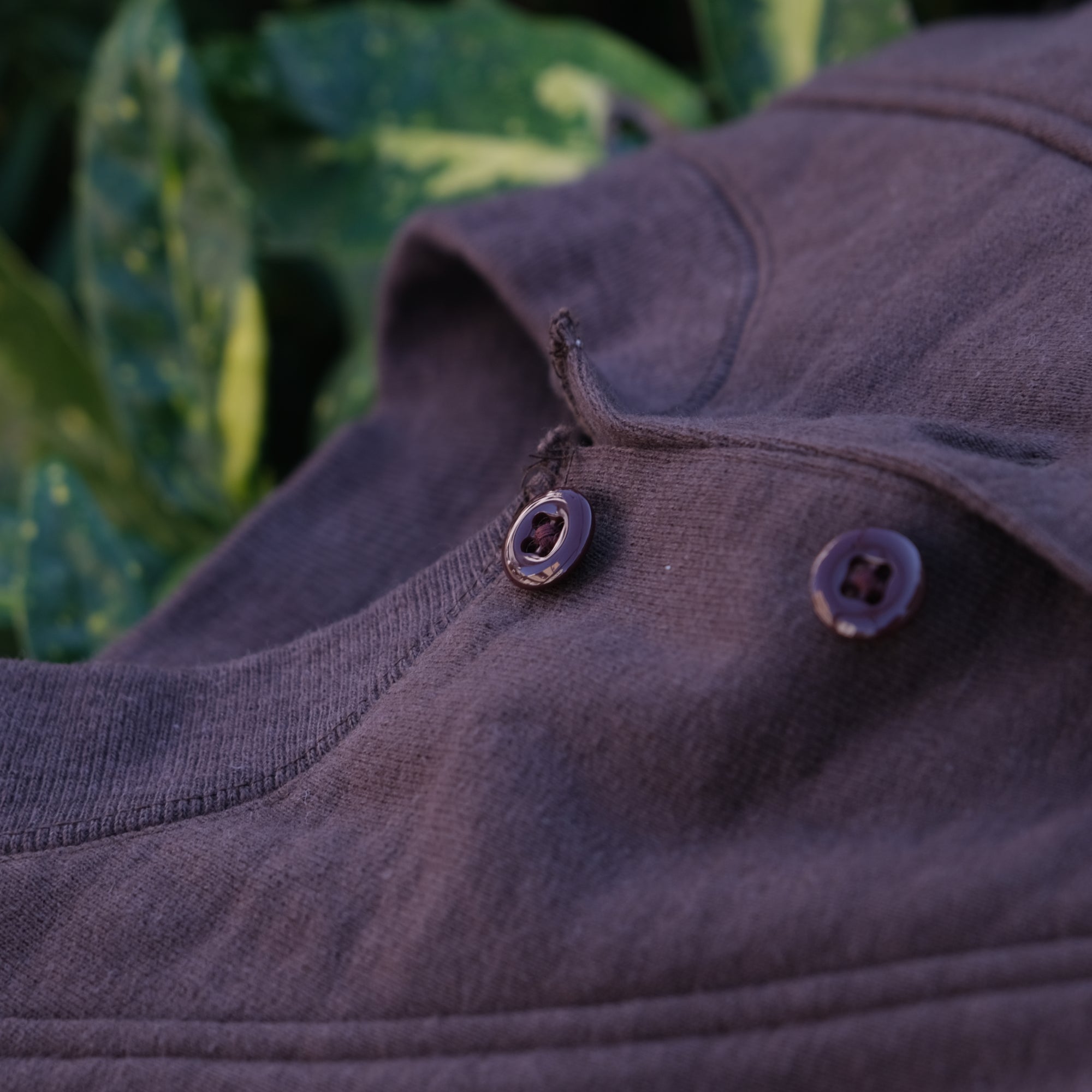 Soundman "Arthur" US Army Henley Knit Sweatshirt (Gray)