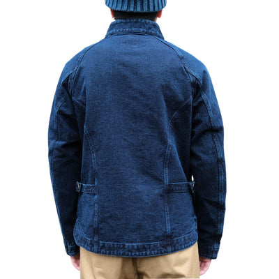 Soundman "Fender" Indigo Sashiko Engineer Jacket - Okayama Denim