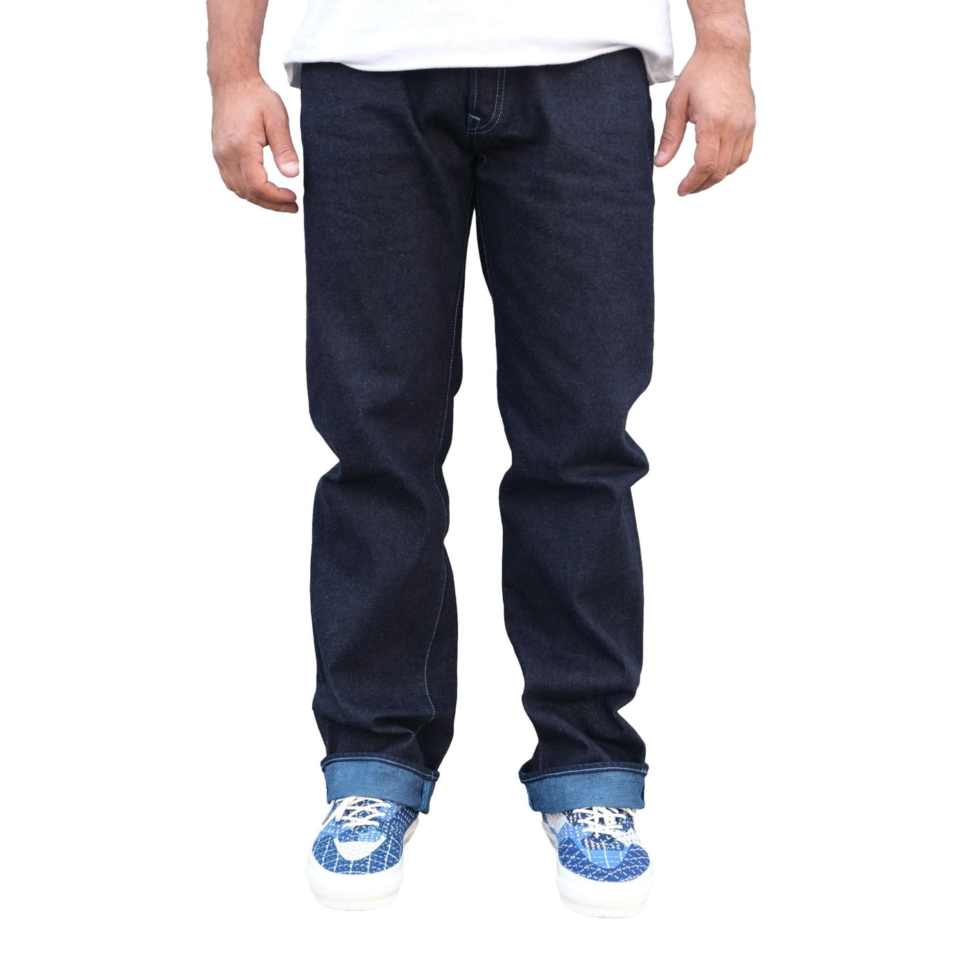 Studio D'Artisan "Kyoto Aqua Indigo" Selvedge Jeans (Regular Straight)