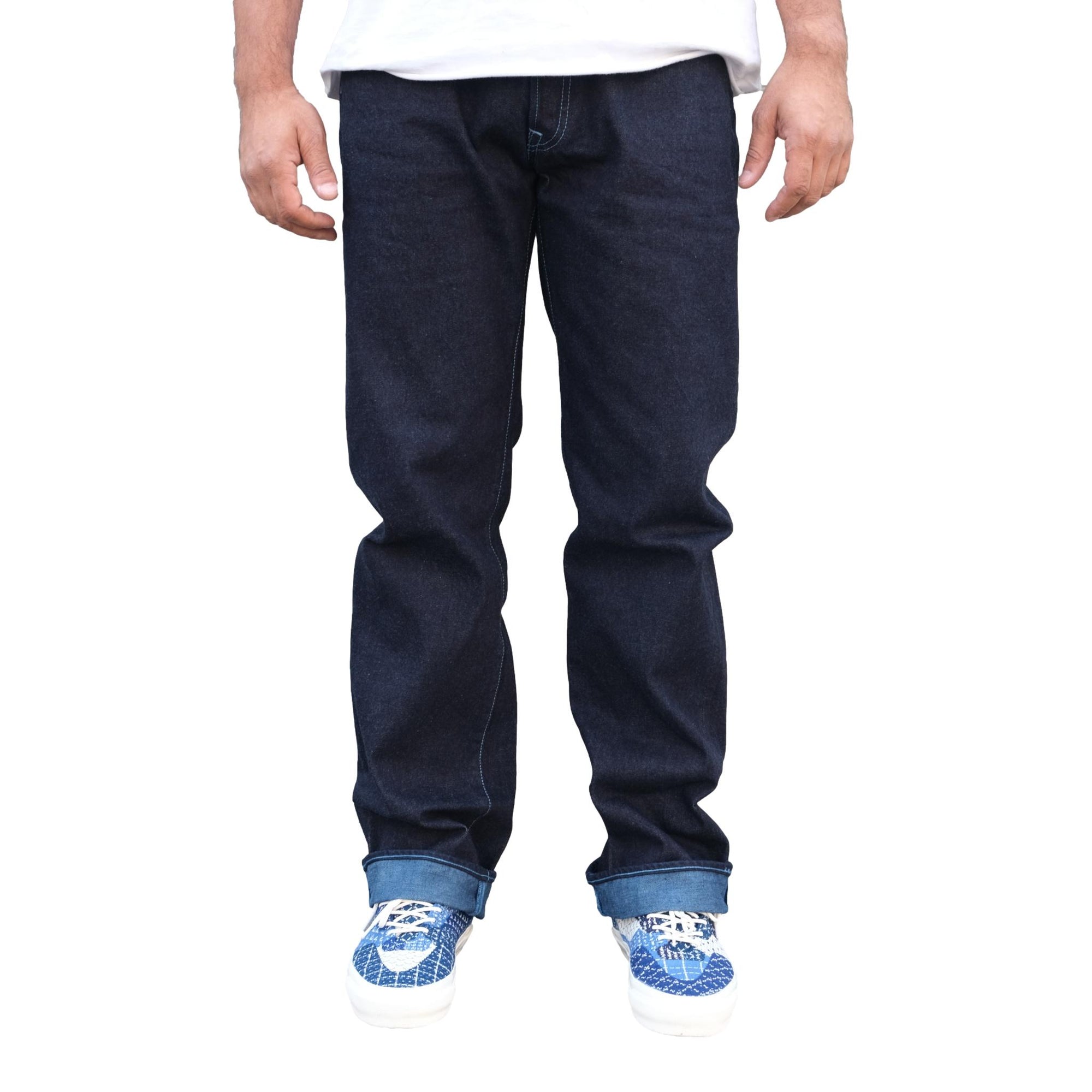Studio D'Artisan "Kyoto Aqua Indigo" Selvedge Jeans (Regular Straight)