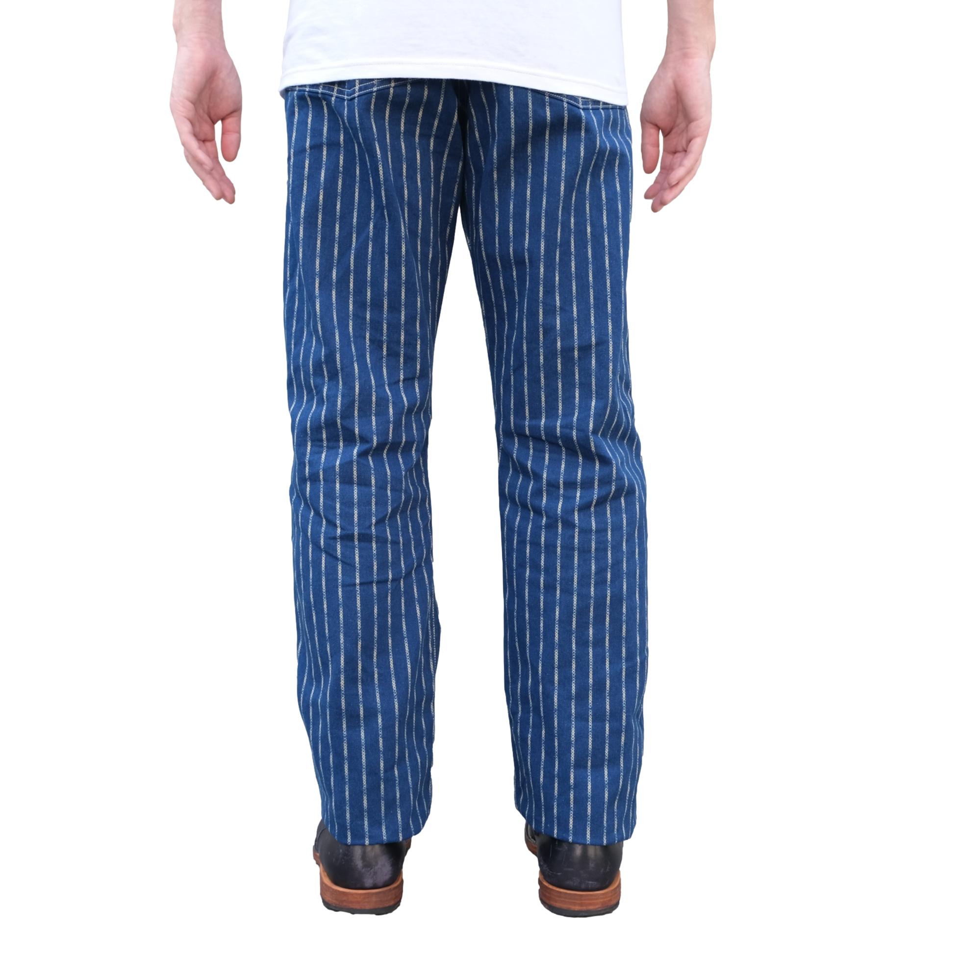 Studio D'Artisan Indigo "Ring Wabash" Pants (Wide Straight)