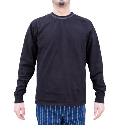 The Flat Head L/S Tee (Black)