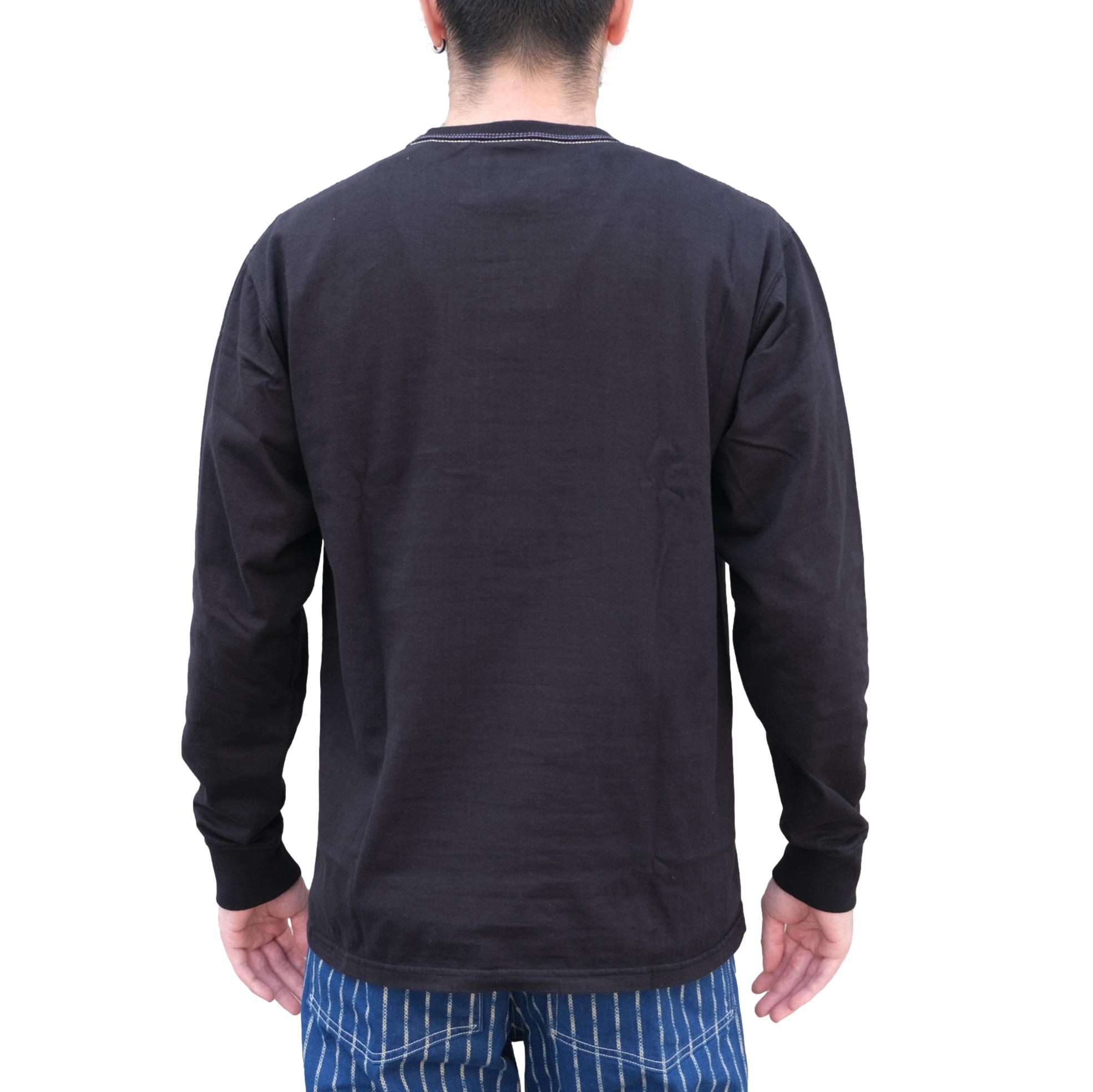 The Flat Head L/S Tee (Black)