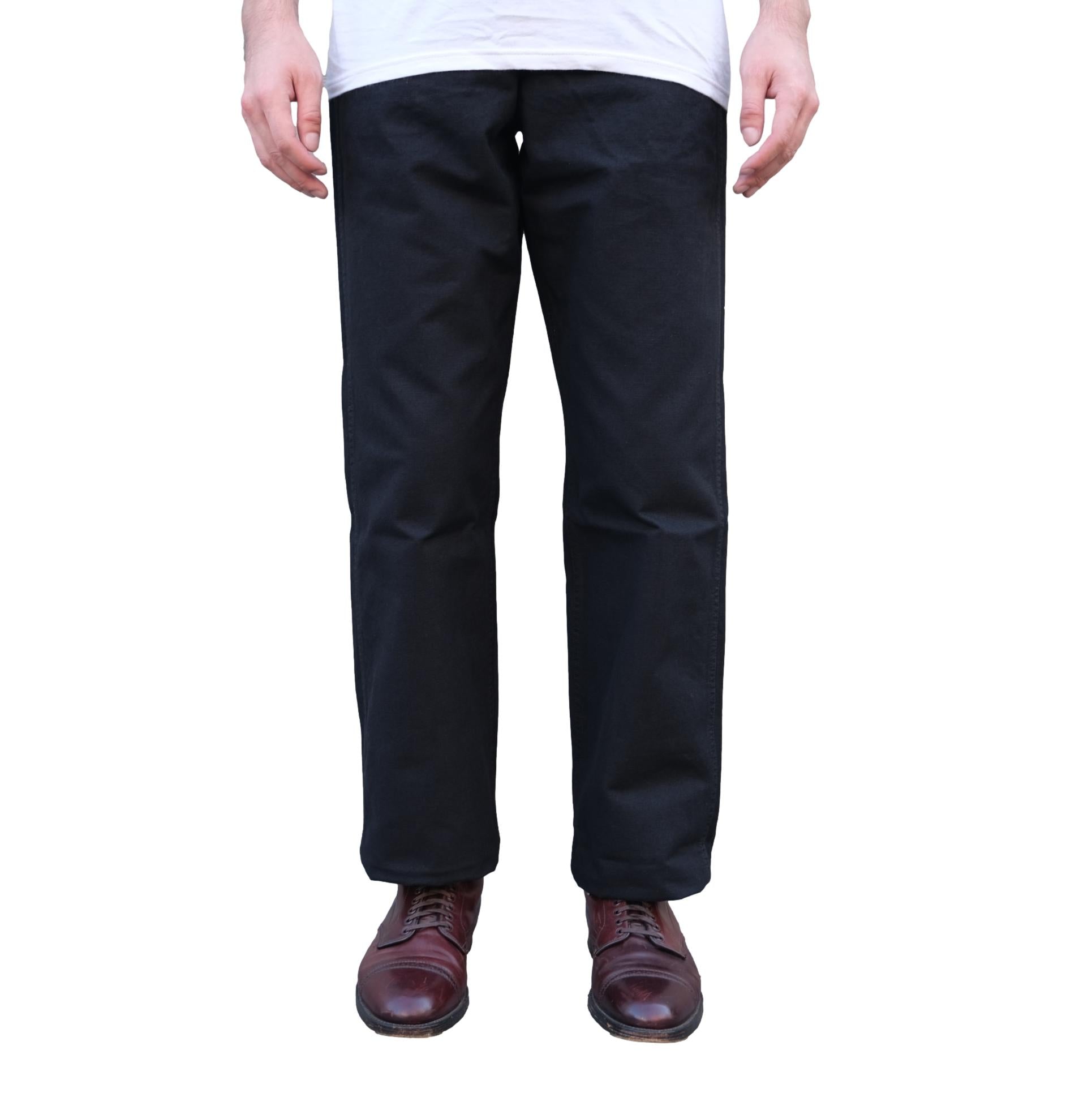 Studio D'Artisan Duck Work Pants (Black)
