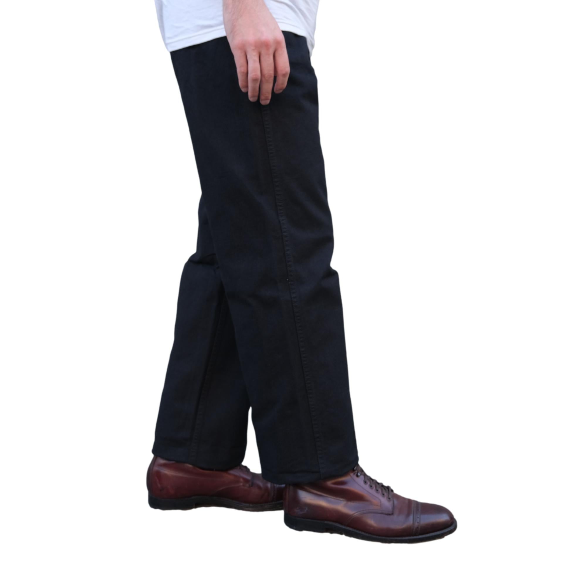 Studio D'Artisan Duck Work Pants (Black)