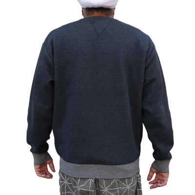 Studio D'Artisan Loopwheel Crewneck Sweatshirt (Black)