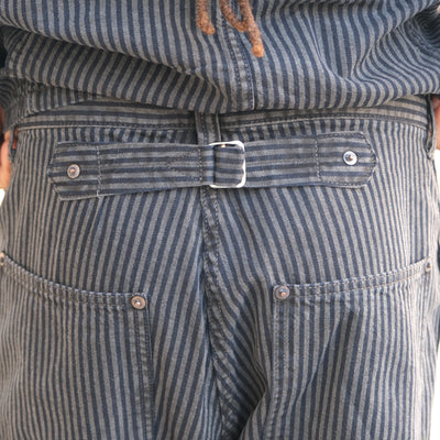 Fullcount Black Hickory Stripe Work Pants