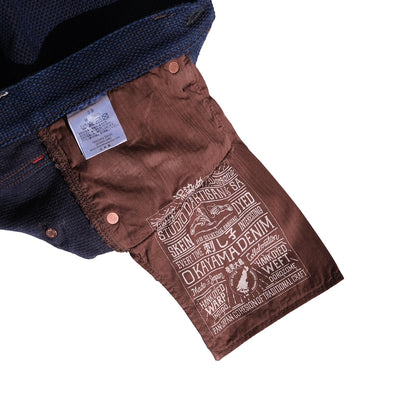 OD+SDA "Kasezome" Indigo x Dorozome Sashiko Selvedge Pants (Relax Tapered)