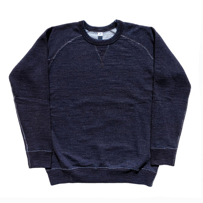 Pure Blue Japan Indigo Dyed Crewneck Sweatshirt