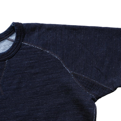 Pure Blue Japan Indigo Dyed Crewneck Sweatshirt