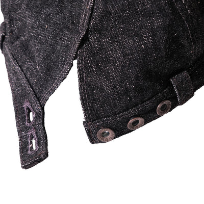 Samurai Jeans SJ201WC-5000BK 17oz. Black Denim Work Cap