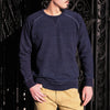 Pure Blue Japan Indigo Dyed Crewneck Sweatshirt