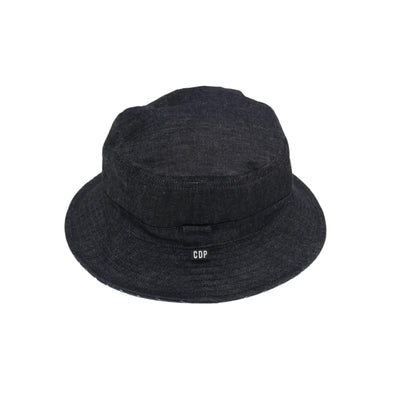 Coop Design Store Charcoal French Linen Reversible Bucket Hat