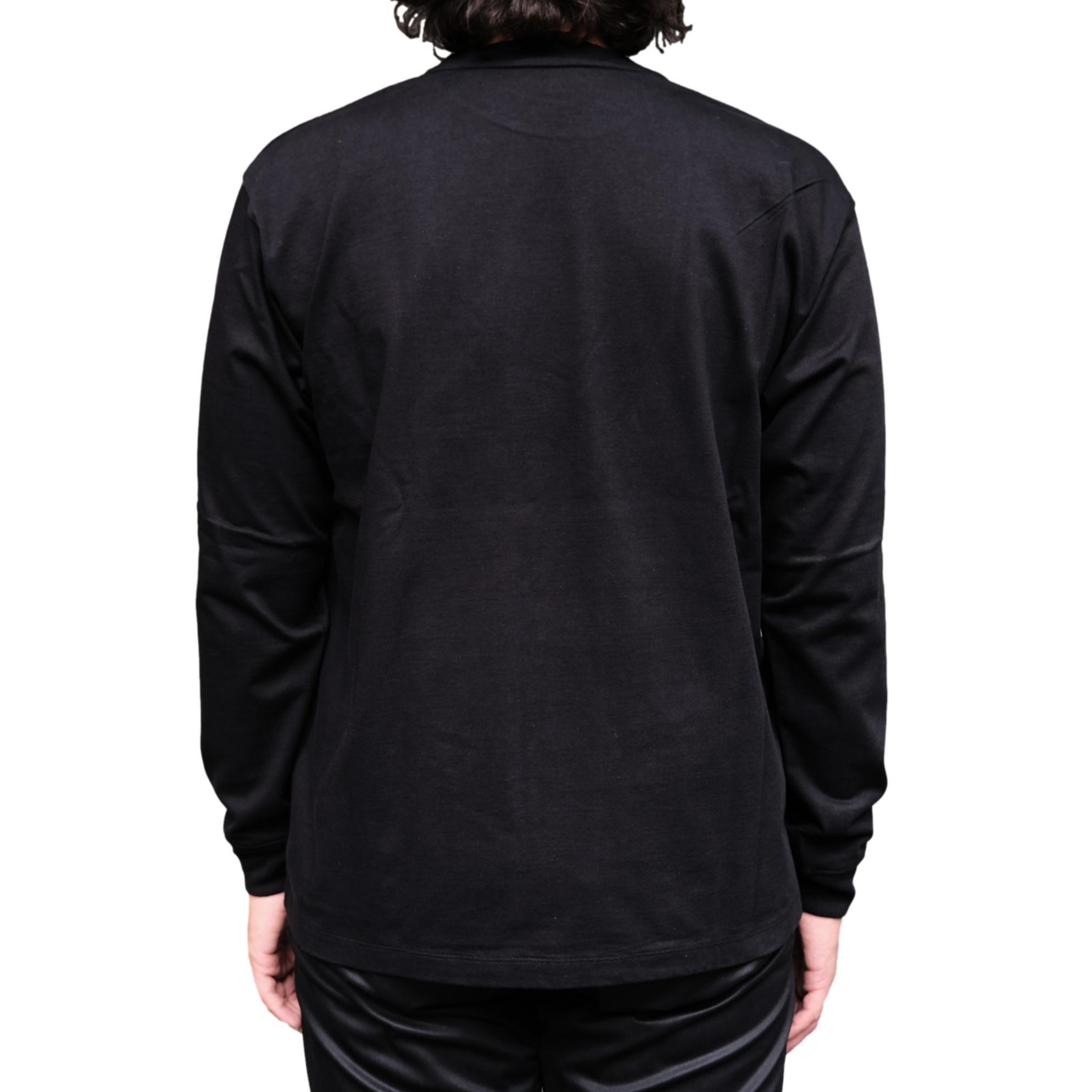 Momotaro Suvin Gold GTB L/S Tee (Black) - Okayama Denim