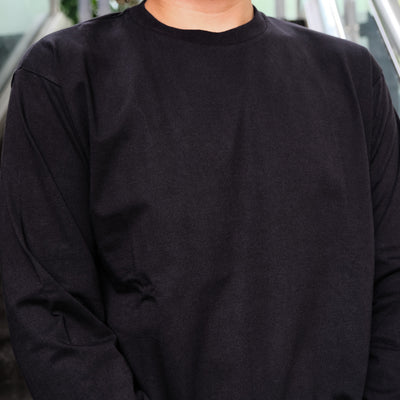 Momotaro Suvin Gold GTB L/S Tee (Black)