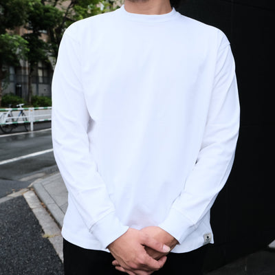 Momotaro Suvin Gold GTB L/S Tee (White)
