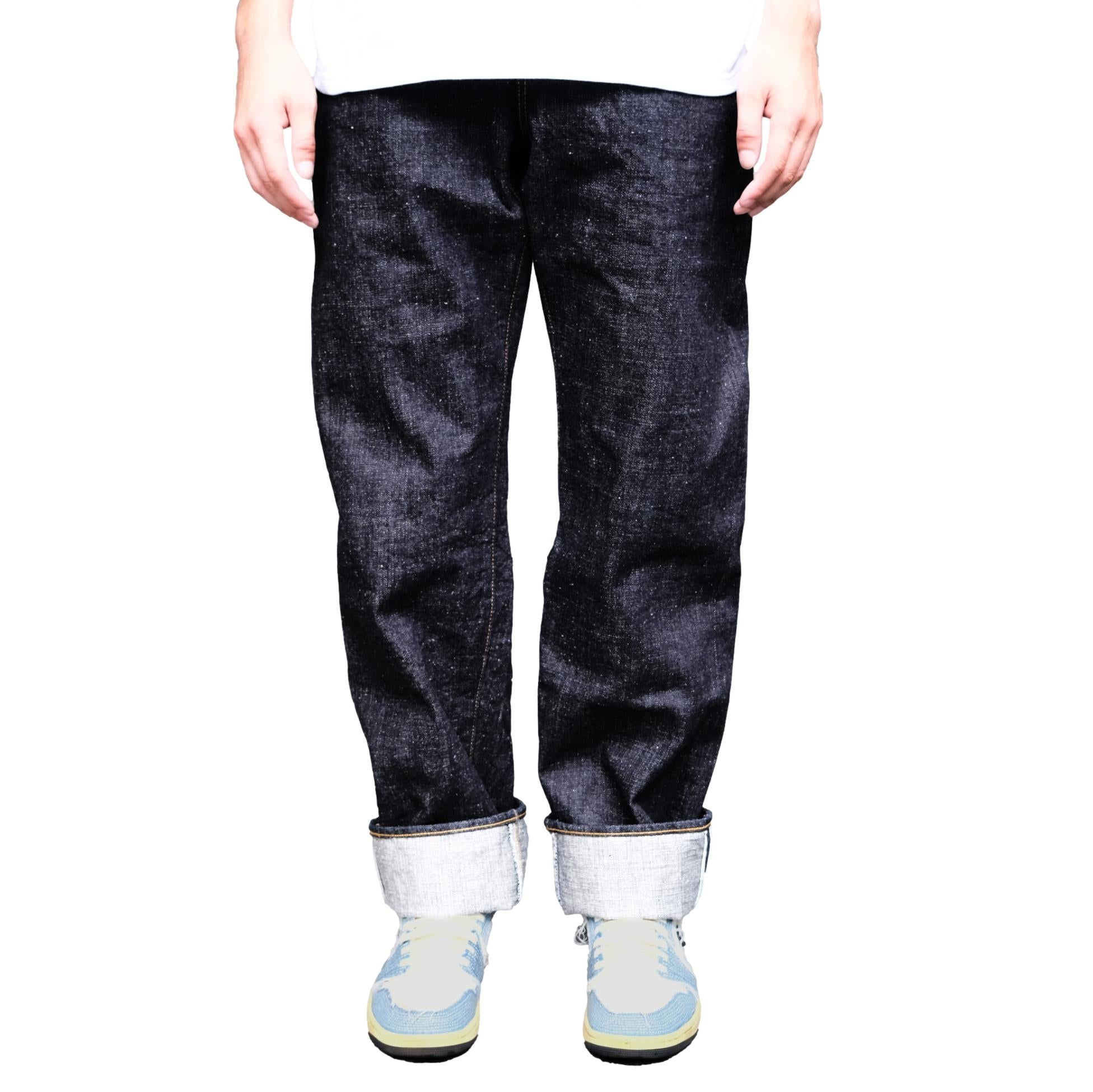 Omoto Denim 0811 15.5oz. Slub x Nep Selvedge Jeans (Wide Straight)