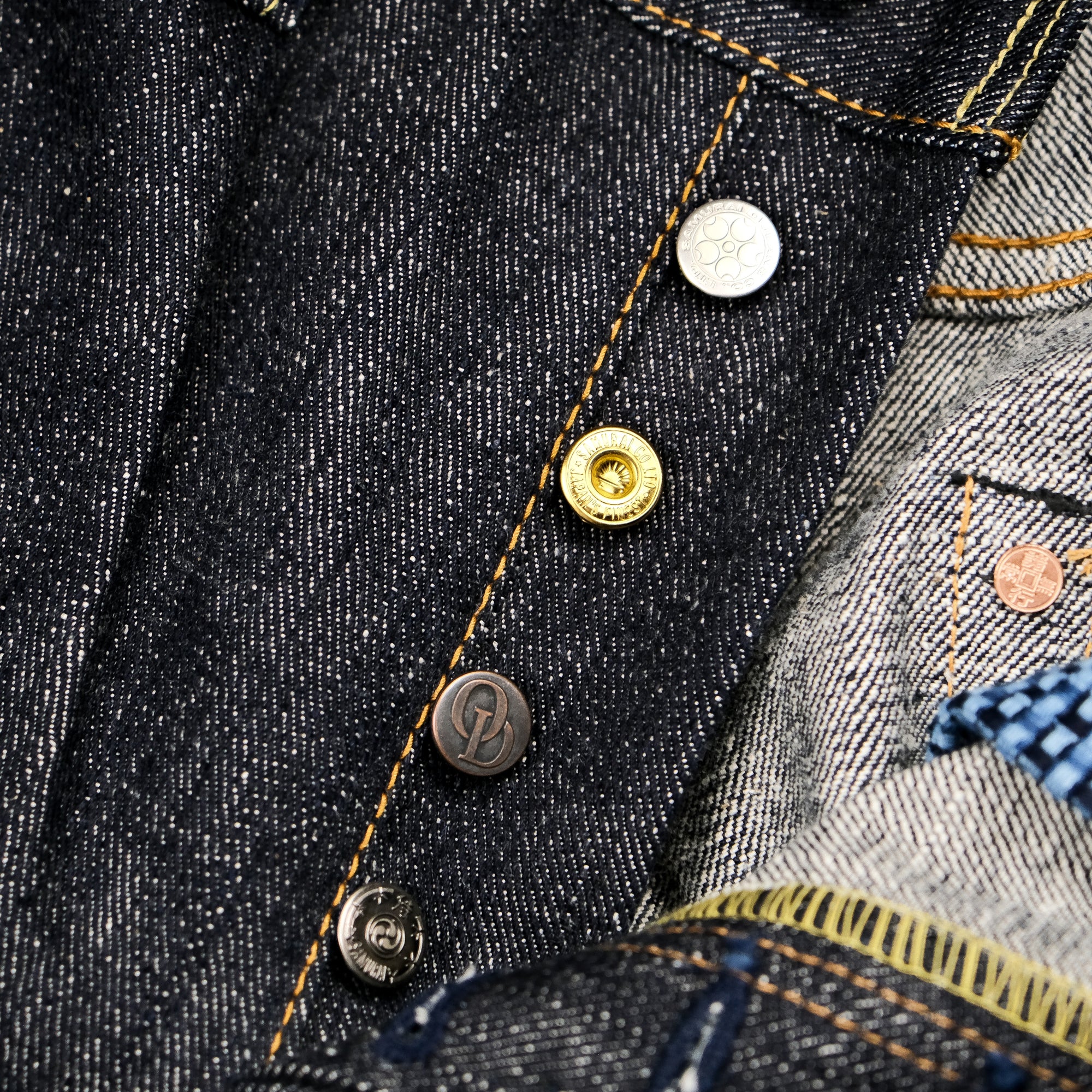 OD+SJ 17oz. "Hidaribushi" Left Hand Twill Selvedge Jeans (Middle Straight)