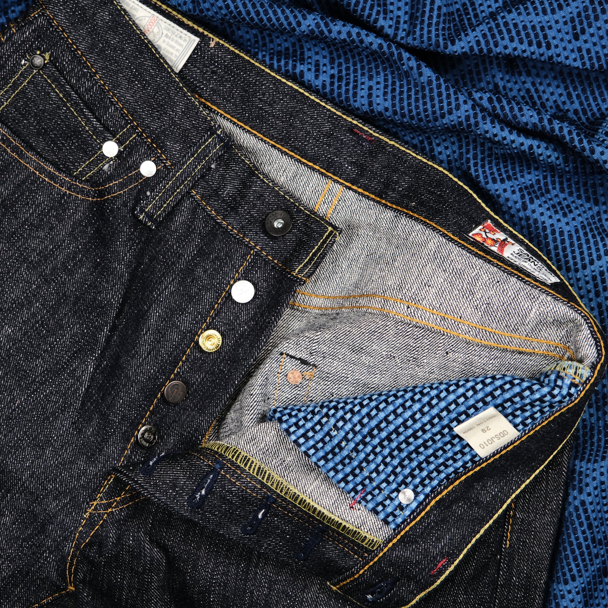 OD+SJ 17oz. "Hidaribushi" Left Hand Twill Selvedge Jeans (Middle Straight)