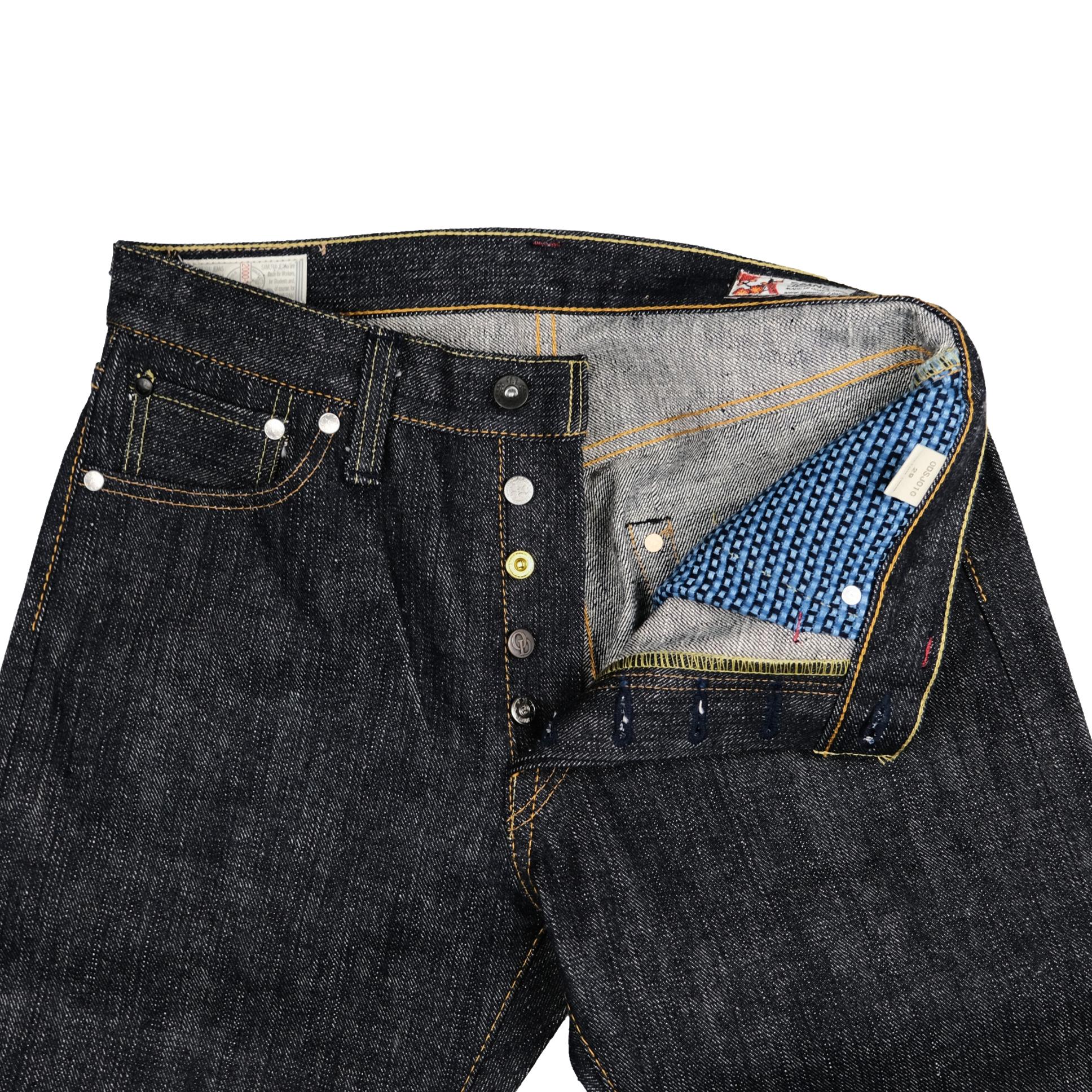 OD+SJ 17oz. "Hidaribushi" Left Hand Twill Selvedge Jeans (Middle Straight)