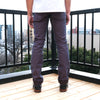 OD+PBJ Indigo x Kakishibu Sashiko Selvedge Pants (Slim Straight)