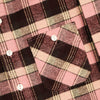 Studio D'Artisan No.8 Heavyweight Check Flannel Shirt (Red)