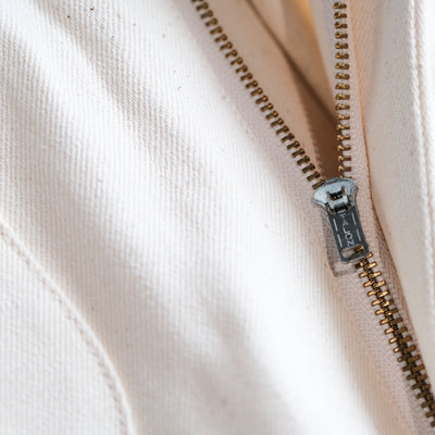 Plest "101" Ecru Selvedge Denim Jeans