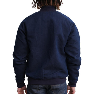 OD+SDA "Kasezome" Indigo x Dorozome Sashiko Selvedge Bomber Jacket