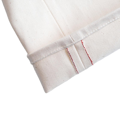 Plest "101" Ecru Selvedge Denim Jeans