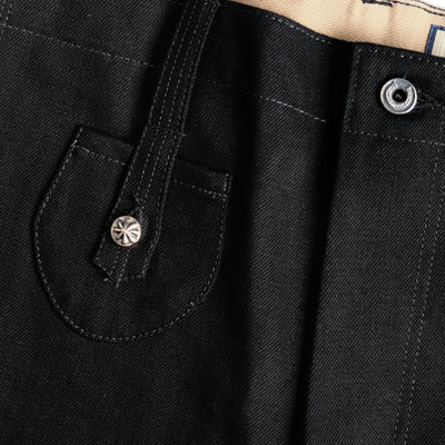 Plest "101" Black Selvedge Denim Jeans