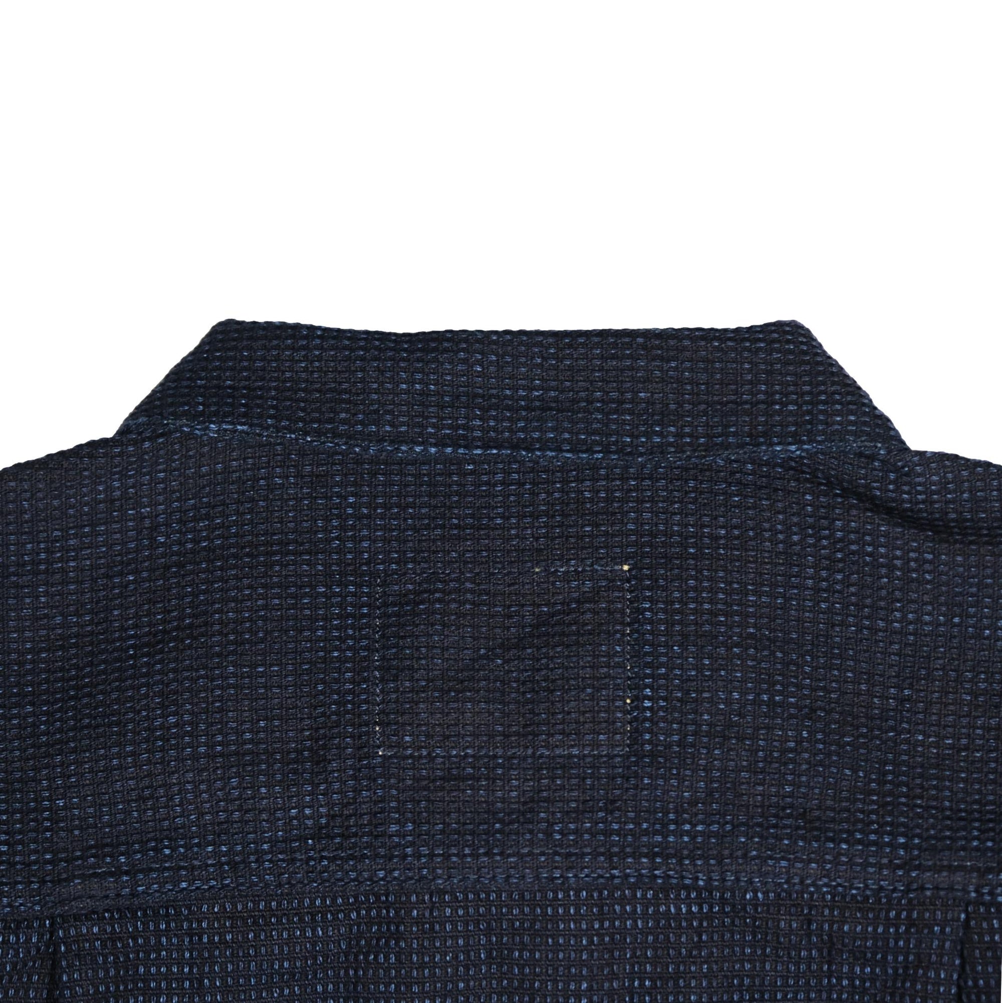 Omoto Denim 12oz. Indigo Cube Sashiko Type 2 Jacket