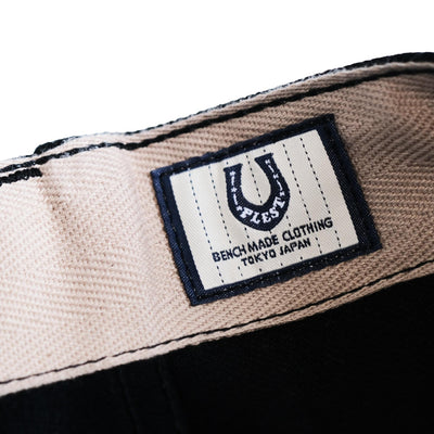 Plest "101" Black Selvedge Denim Jeans