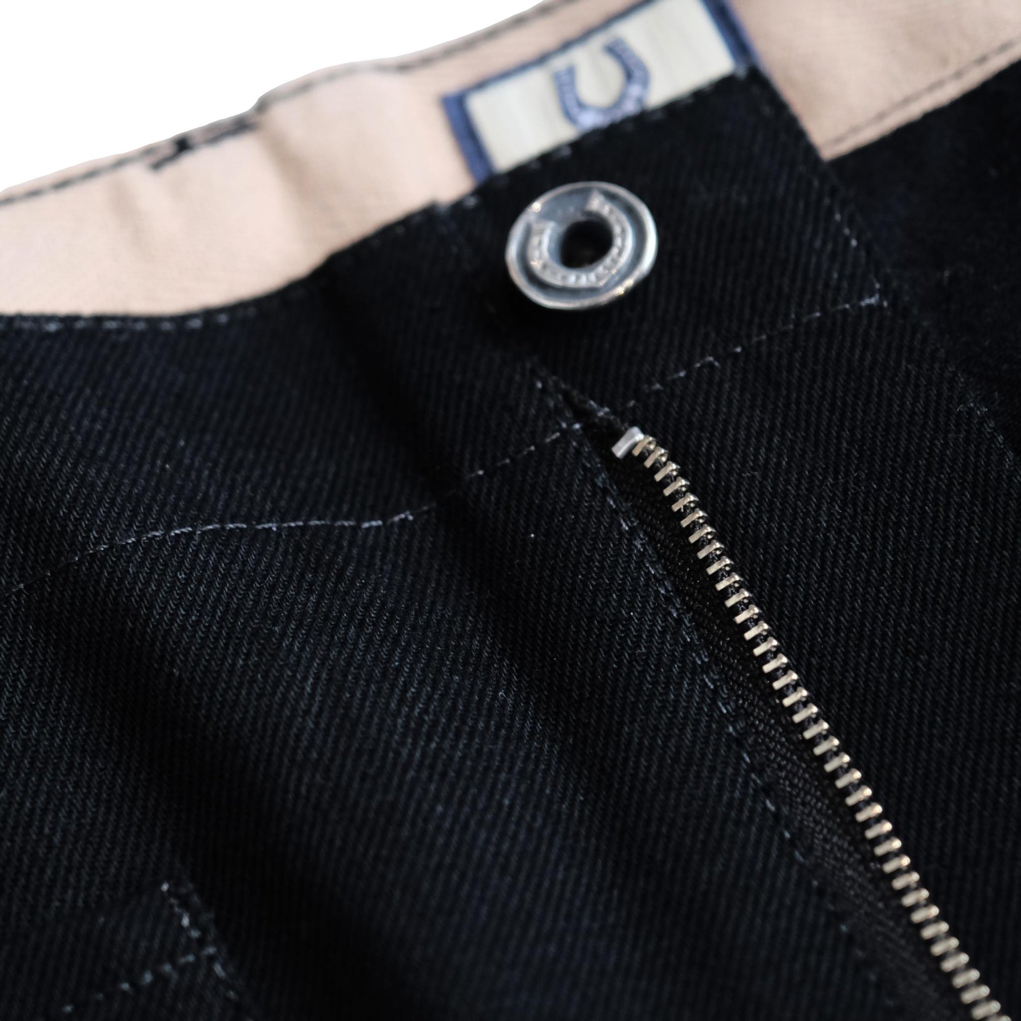 Plest "101" Black Selvedge Denim Jeans