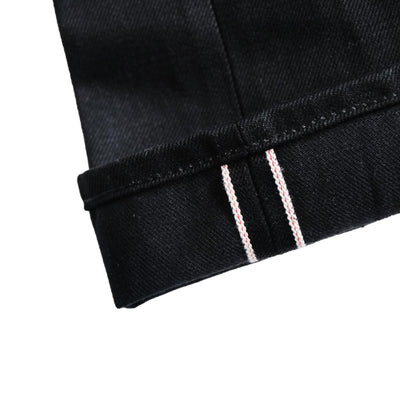 Plest "101" Black Selvedge Denim Jeans